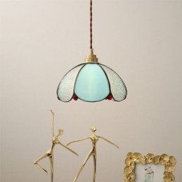 Minimalist Petal Glass Pendant Light Single Head Glass Pendant Lamp