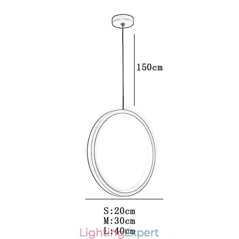 Minimalist Ring Pendant Light Decorative Ceiling Light