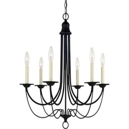 Electroplated Metal Chandelier
