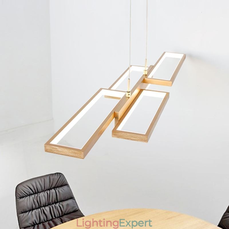 Modern Pendant Light Horizontal Ceiling Light Fixture