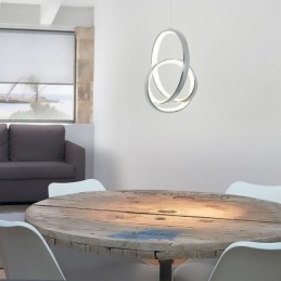 Pendant Light Irregular Ring Ceiling Light