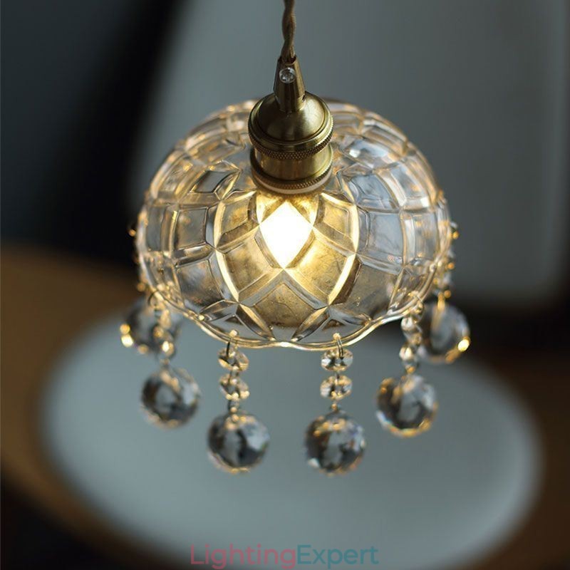 Modern Mini Glass Pendant Light 1 Light Decoration Light Fixture