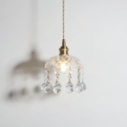 Modern Mini Glass Pendant Light 1 Light Decoration Light Fixture