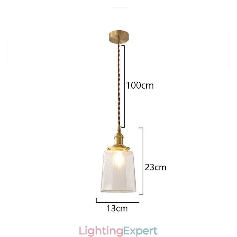 Modern Minimalist Glass Pendant Light Decorative Ceiling Light