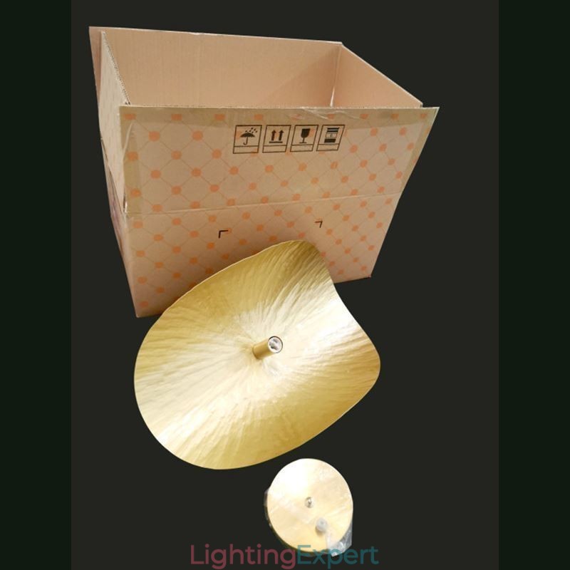 Brass Pendant Light Modern Minimalist Lotus Leaf Ceiling Light
