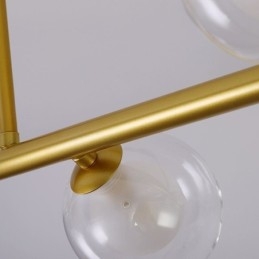 Chandelier Glass Globe Horizontal Type Pendant Light