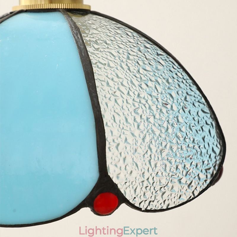 Minimalist Petal Glass Pendant Light Single Head Glass Pendant Lamp