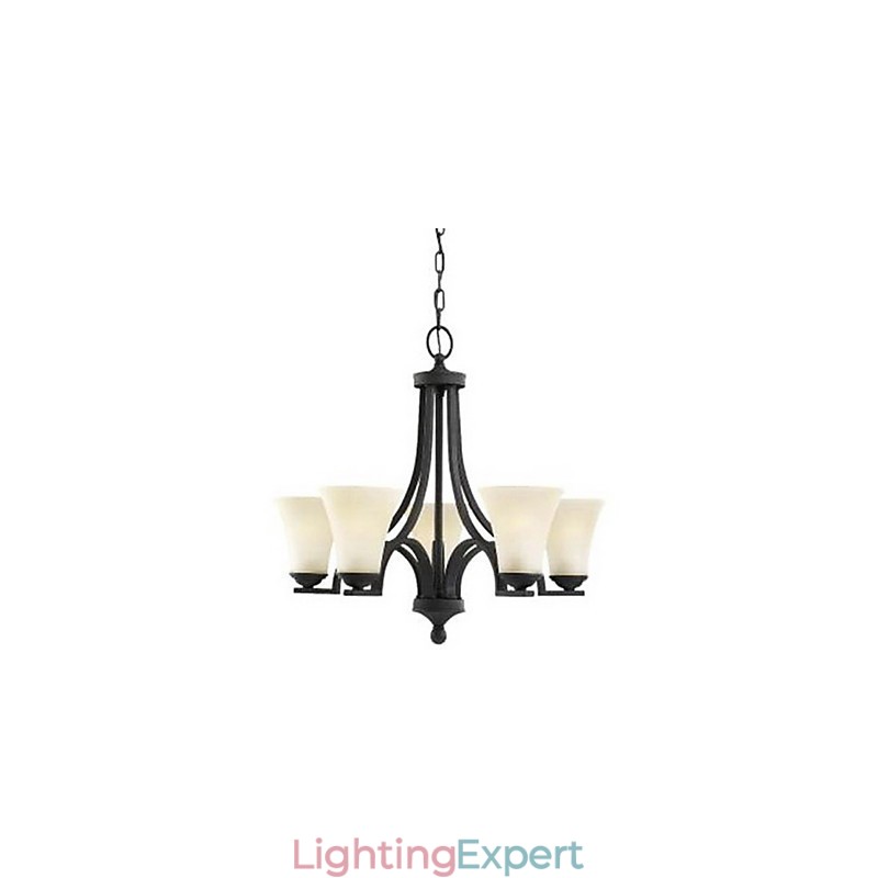 Traditional Classic Painting Chandelier