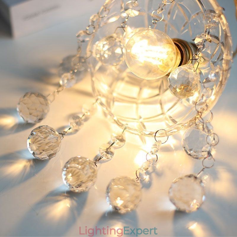 Modern Mini Glass Pendant Light 1 Light Decoration Light Fixture