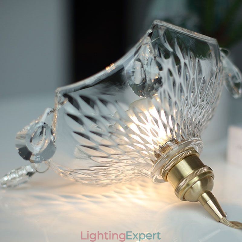 Modern Minimalist Glass Pendant Lamp Single Light Pendant Light