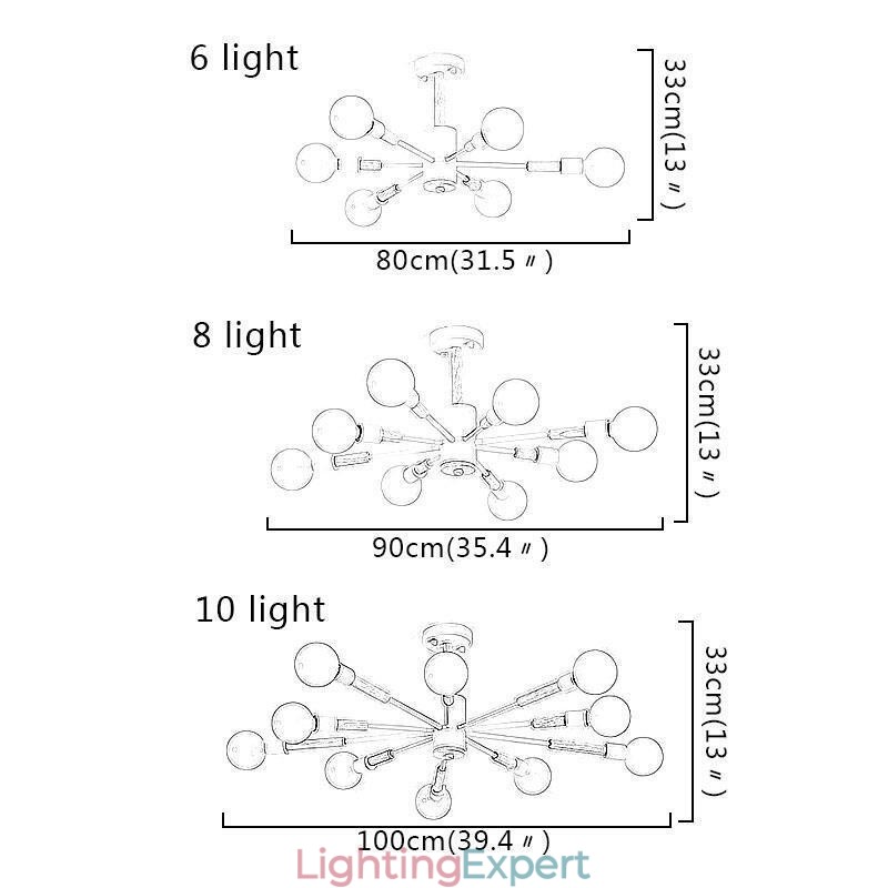 Nordic Pendant Light Creative Magic Bean Log Pendant Light