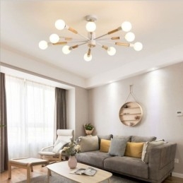 Nordic Pendant Light Creative Magic Bean Log Pendant Light