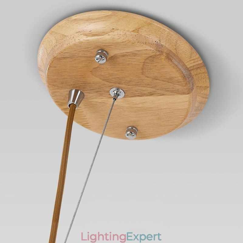 Nordic Creative Wooden Pendant Light