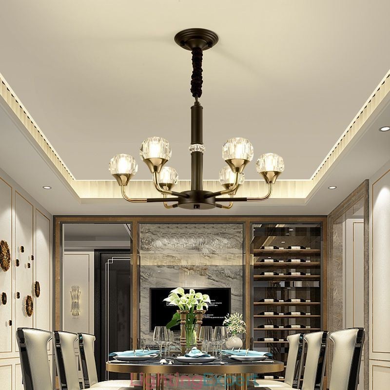 Modern Crystal Pendant Light Elegant Crystal Chandelier