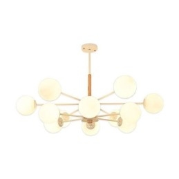 Magic Bean Pendant Light Creative Nordic Wooden Light Fitting