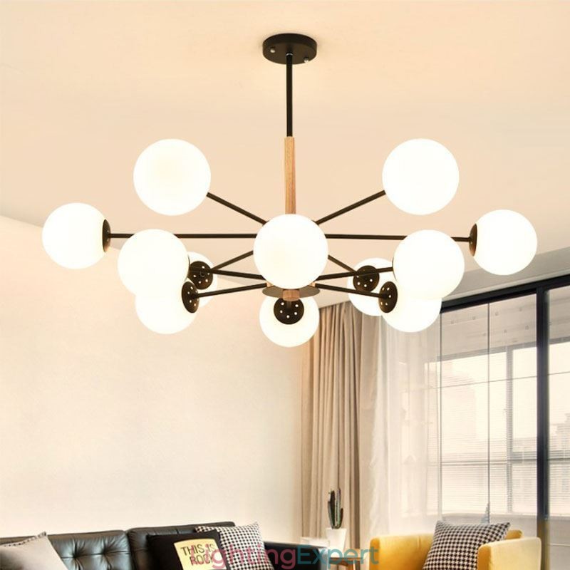 Magic Bean Pendant Light Creative Nordic Wooden Light Fitting