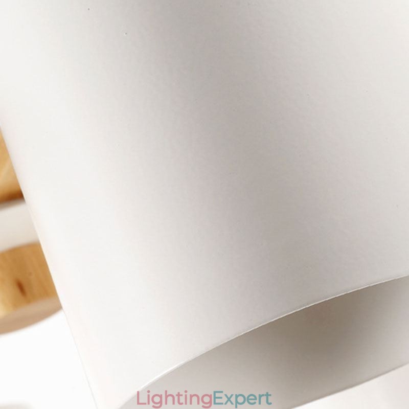 Nordic Log Pendant Light Macaron Light Fitting