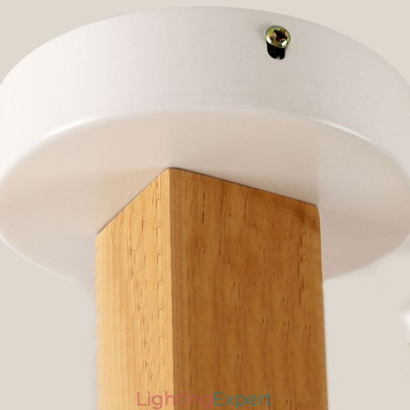 Nordic Log Pendant Light Macaron Light Fitting