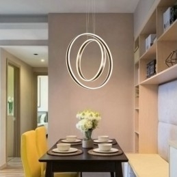 Nordic Pendant Light Acrylic Ring Shape Pendant Light