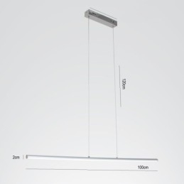 Nordic Pendant Light Acrylic Creative Cylindrical Pendant Light