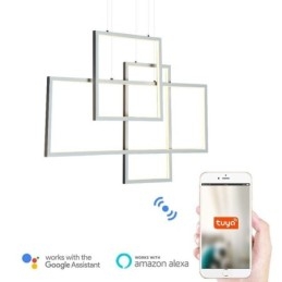 Nordic Pendant Light Geometric Square Pendant Light