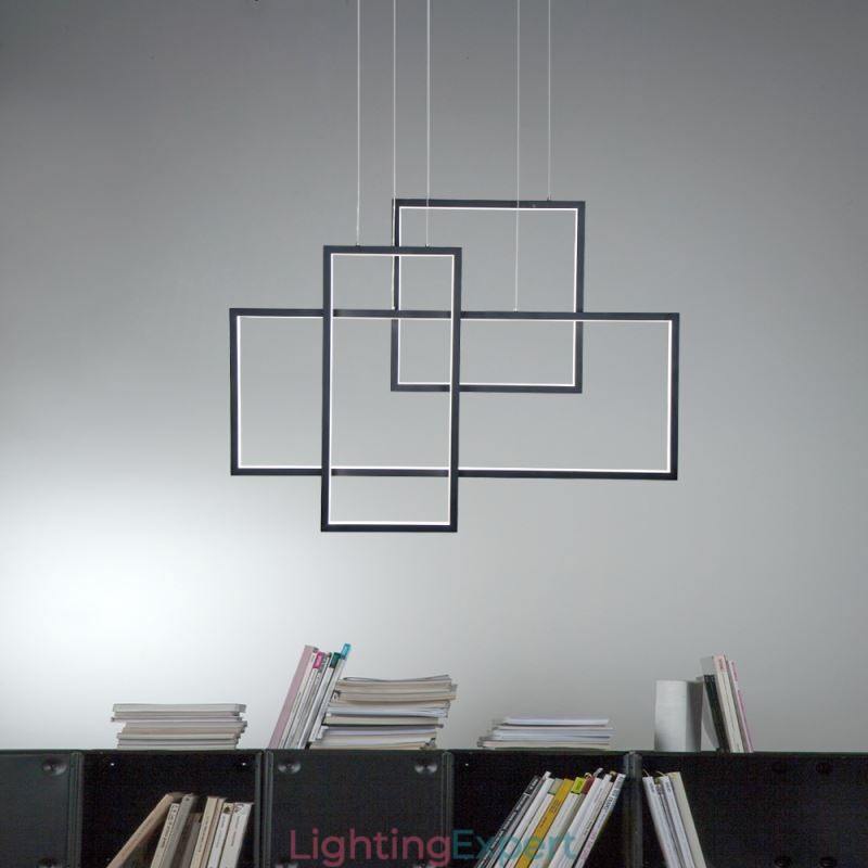 Nordic Pendant Light Geometric Square Pendant Light