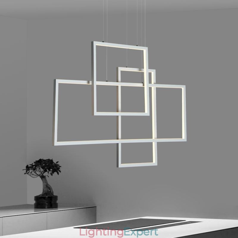Nordic Pendant Light Geometric Square Pendant Light