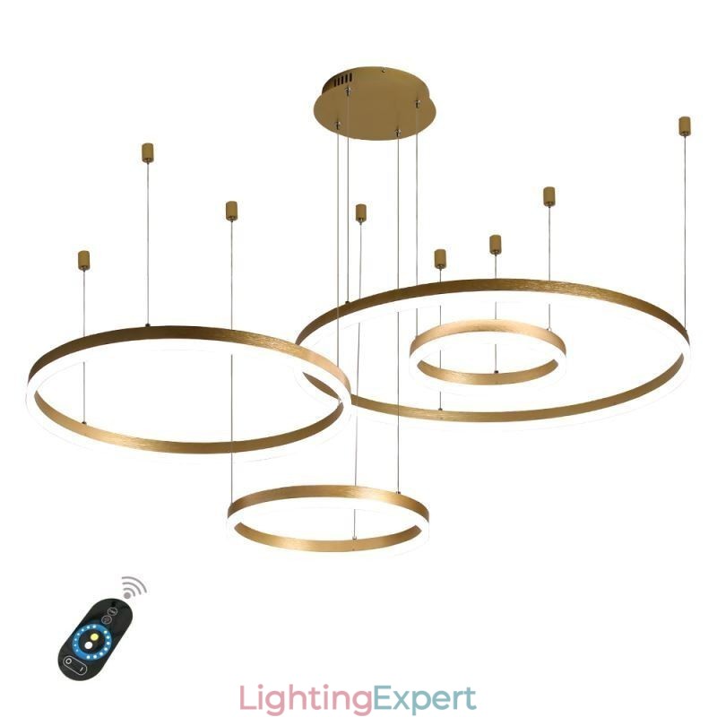 Postmodern Pendant Light Acrylic Ring Shape Pendant Light