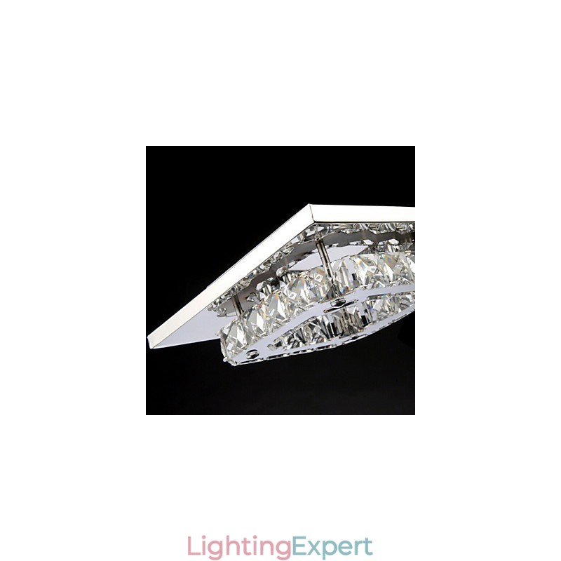 Modern Contemporary Electroplated Metal Flush Mount