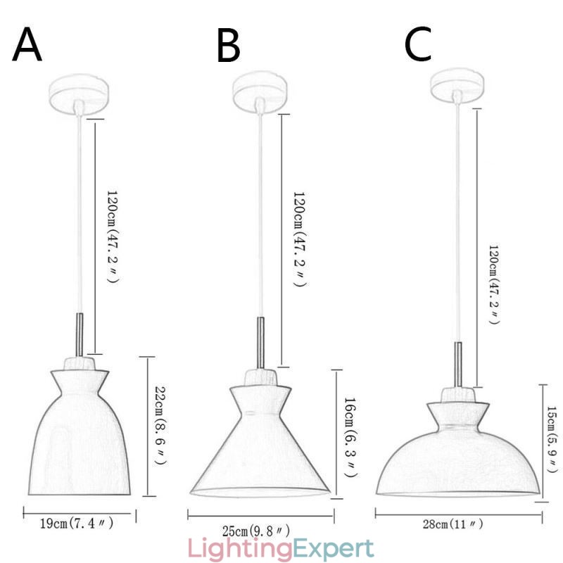 Pendant Light Nordic Metal Dome Macaron Colors Lamp Light