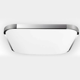 Modern Contemporary Electroplated Metal Flush Mount