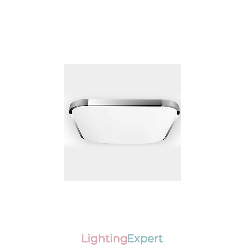 Modern Contemporary Electroplated Metal Flush Mount