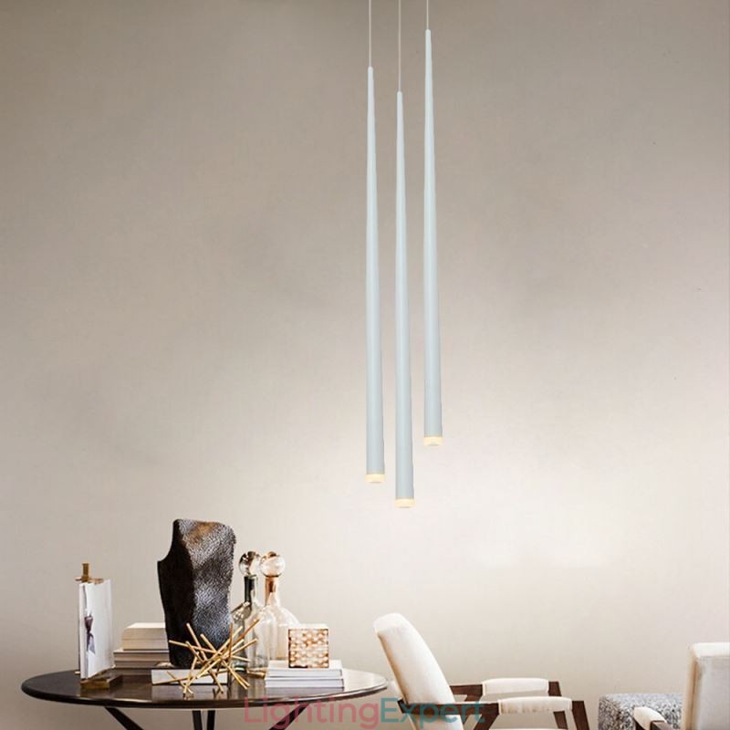 Modern Simple Pendant Light Cylinder Shape Lighting Meteor Rain Lamp Light