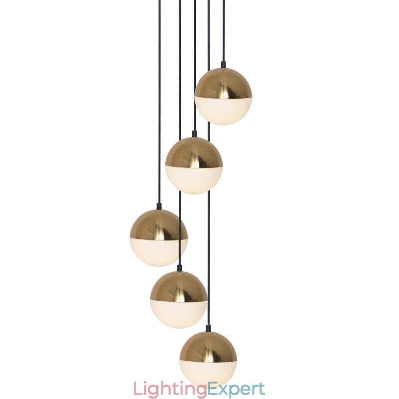 Nordic Cluster Pendant Light Creative Circle Shape Lamp Lighting