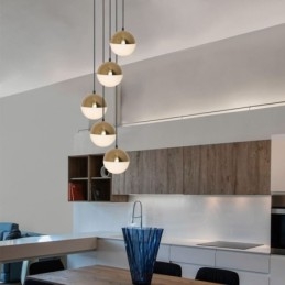 Nordic Cluster Pendant Light Creative Circle Shape Lamp Lighting