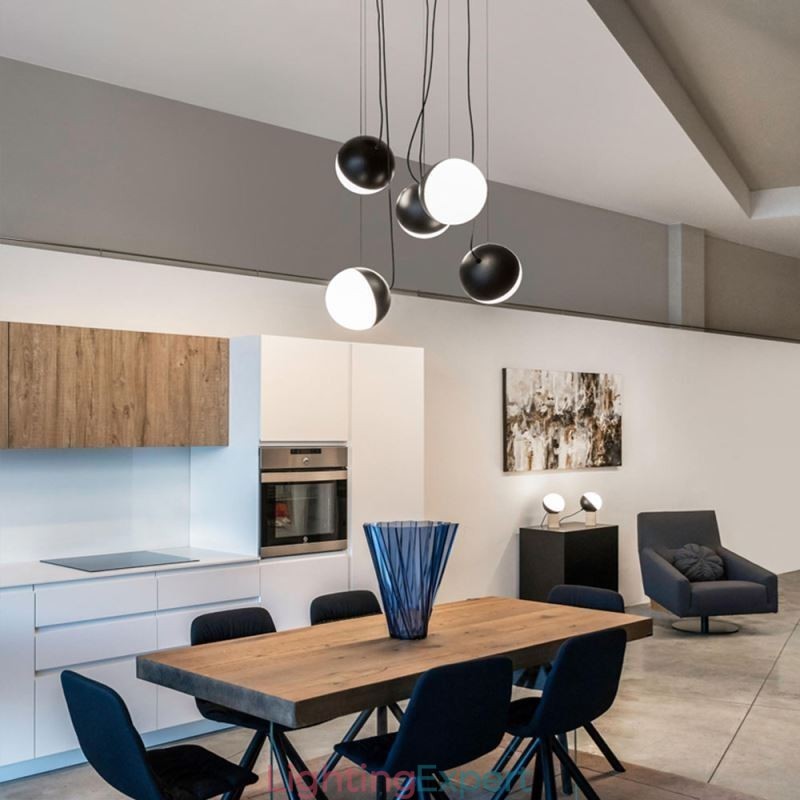 Nordic Cluster Pendant Light Creative Circle Shape Lamp Lighting