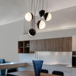 Nordic Cluster Pendant Light Creative Circle Shape Lamp Lighting