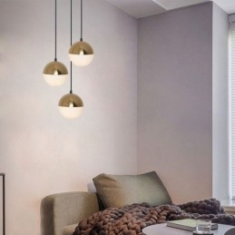 Nordic Ball Cluster Pendant Light Modern Creative Round Shape Lamp Lighting