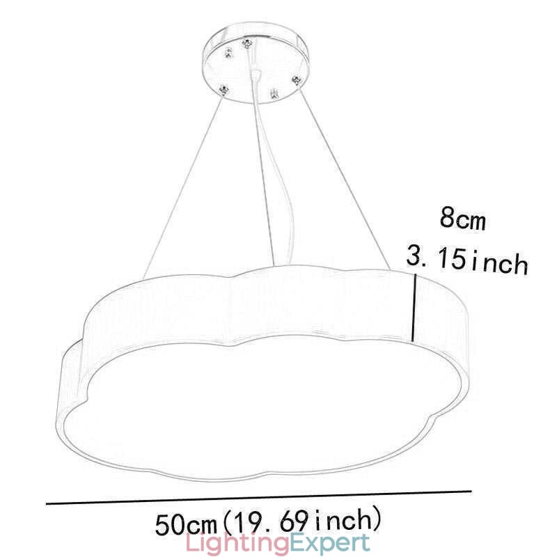 Pendant Light Modern Simple Cloud Lamp Creative Cartoon Lighting Light