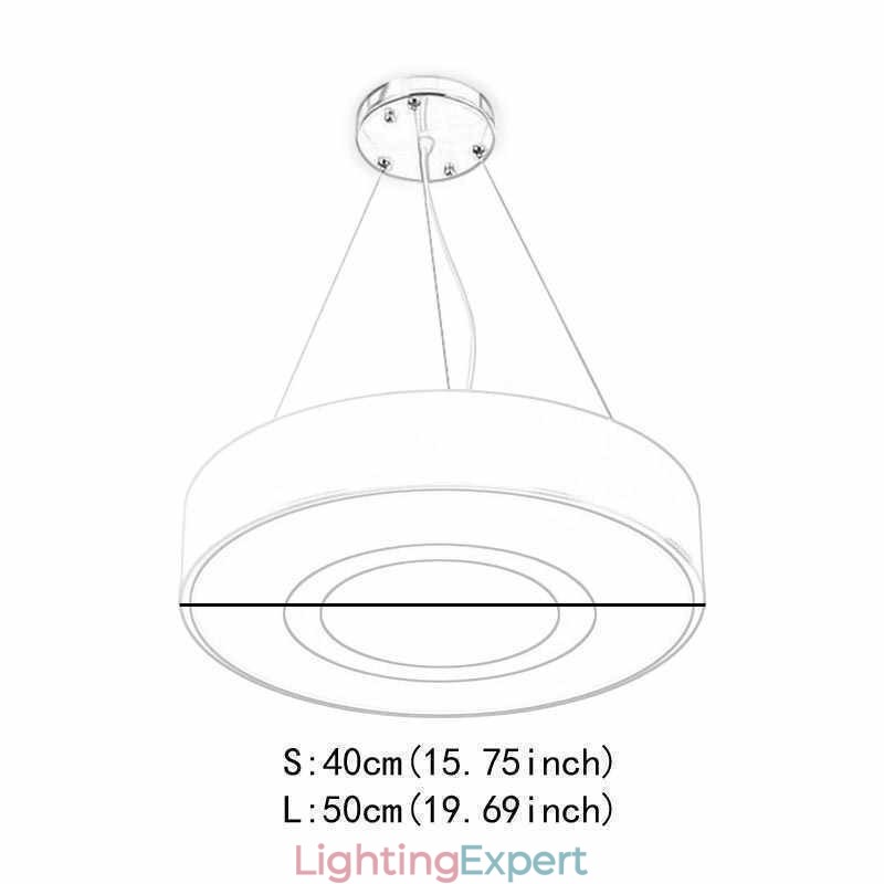 Modern Unique Pendant Light Round Lamp Simple Warmth Lighting Light