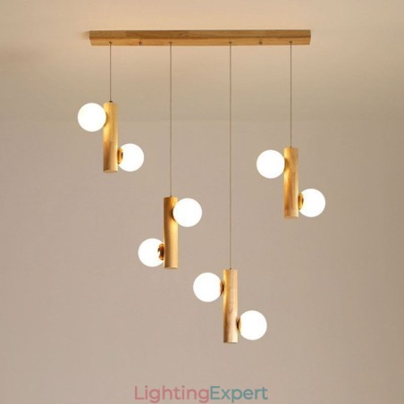 Wood Pendant Light Magic Bean Cluster Ceiling Light Island Wood Pendant Light Magic Bean Cluster Ceiling Light Island