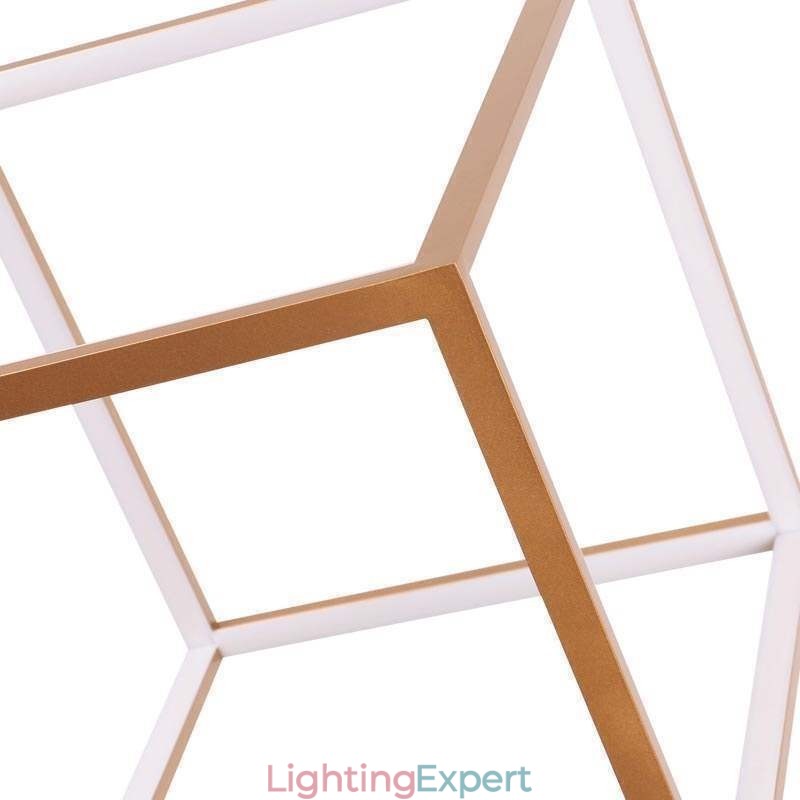 Postmodern Pendant Light Geometric Gold Hanging Light