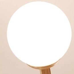 Nordic Magic Bean Pendant Light Creative Wooden Light Fitting