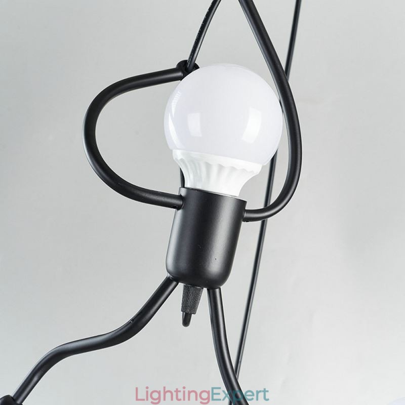 Modern Pendant Light Creative Little Man Shape Lamp Individual Home Light