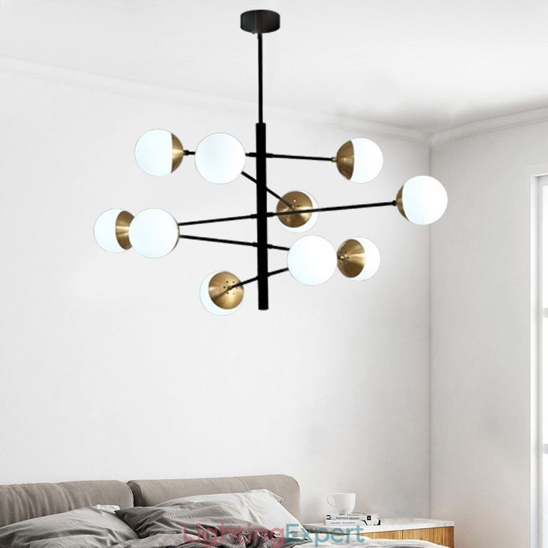 Contemporary Pendant Light Magic Bean Sputnik Chandelier Lamp