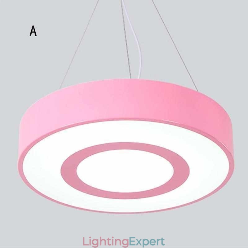 Modern Unique Pendant Light Round Lamp Simple Warmth Lighting Light