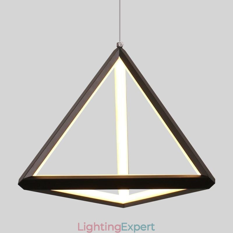 Postmodern Pendant Light Geometric Triangle Light Creative Lamp Lighting