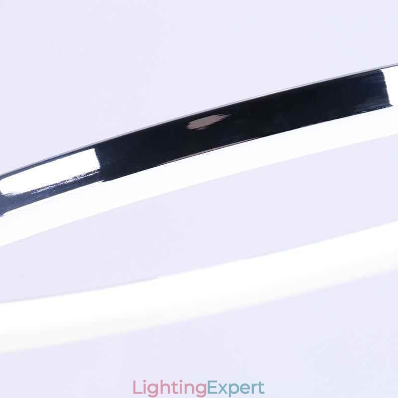 Modern Pendant Light Acrylic Circle Lamp 40cm