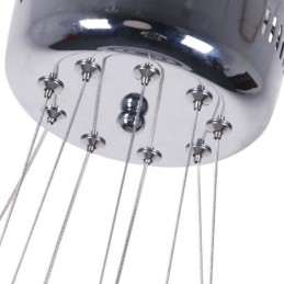 Modern Pendant Light Acrylic 3 Rings Lamp 40+30+20cm