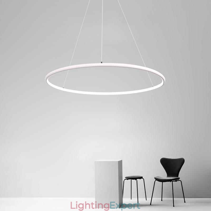Modern Pendant Light Circle Lamp 60cm 80cm